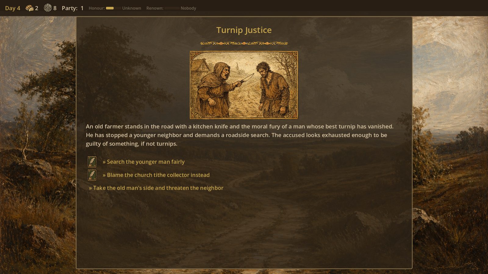 Turnip Justice encounter